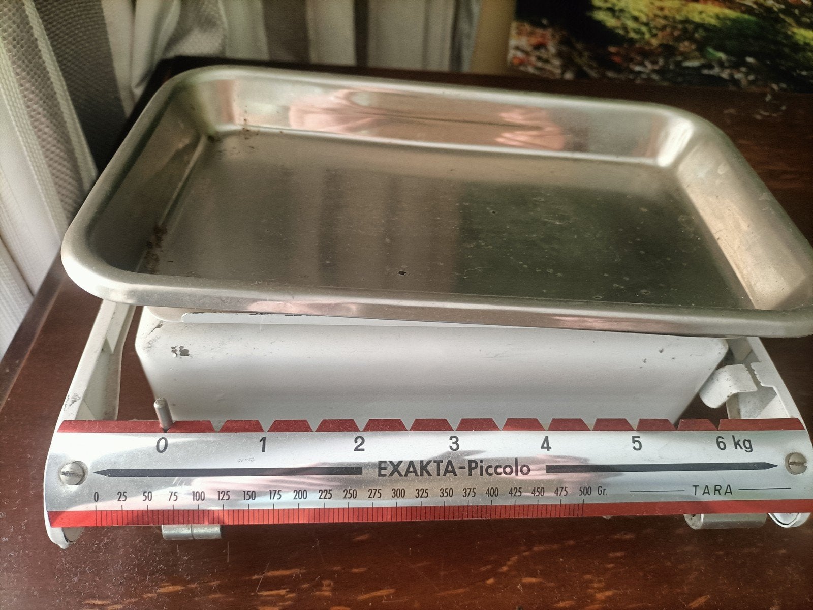 te koop oude weegschaal, Ophalen of Verzenden, 500 gram of grover, Personenweegschaal, Minder dan 10 kg
