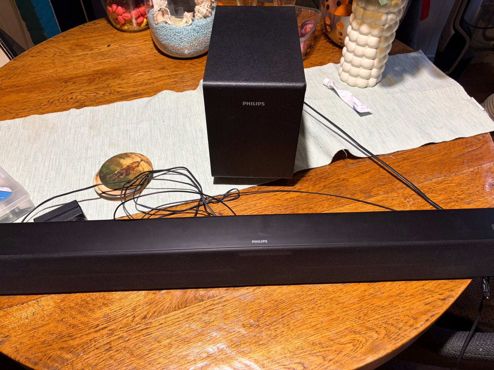 Philips sound bar, Ophalen, Zo goed als nieuw