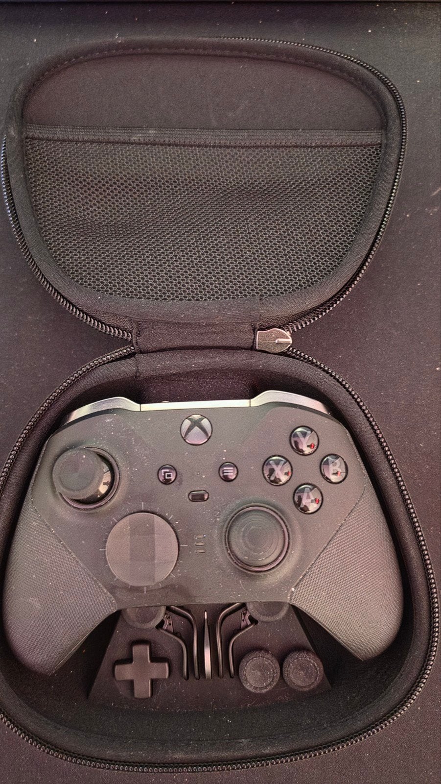 Xbox Elite Controller Series 2 met accessoires, Spelcomputers en Games, Xbox One, Ophalen of Verzenden, Zo goed als nieuw, Controller