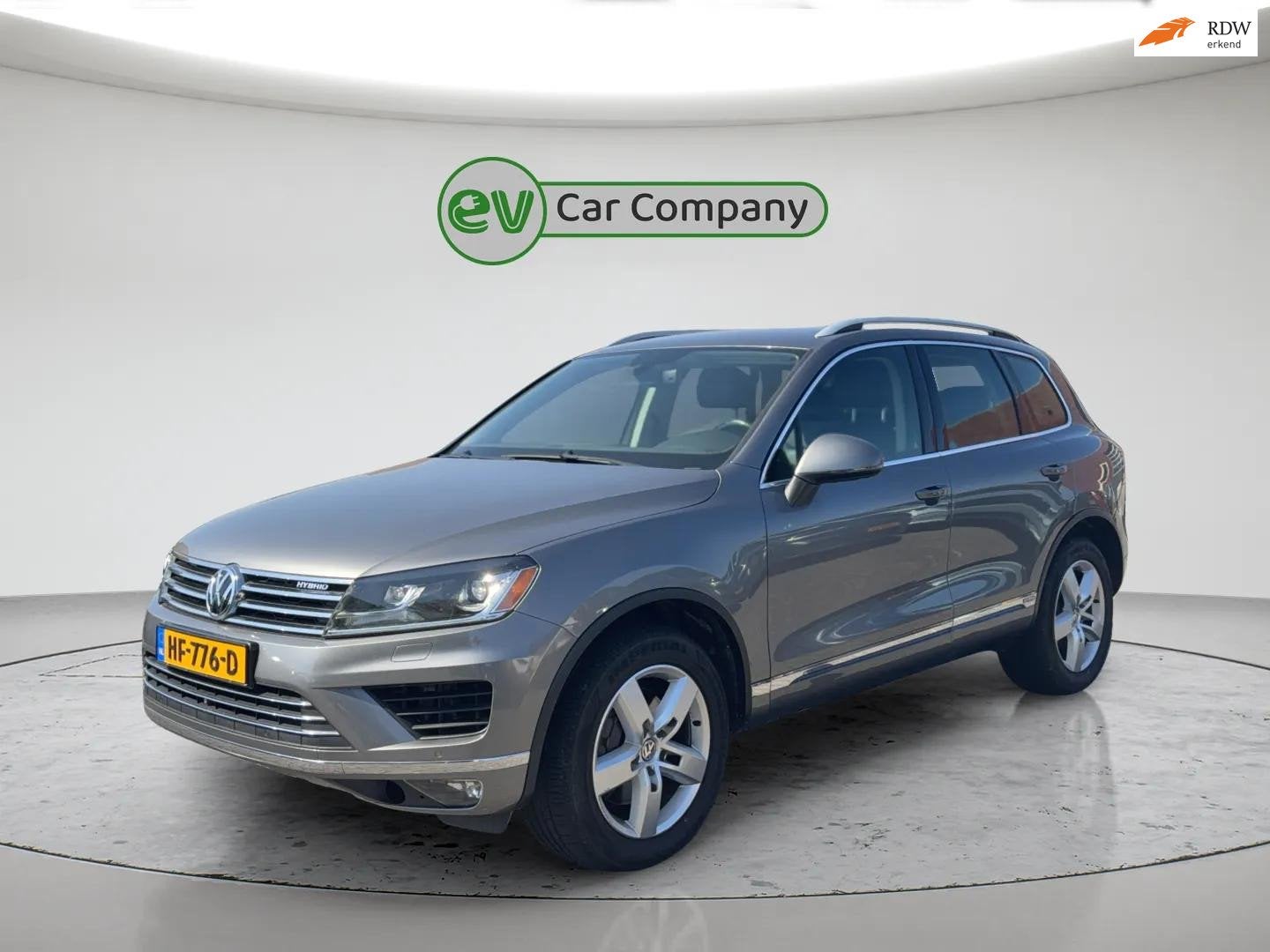 Volkswagen Touareg 3.0 TSI Hybrid Highline | Volleder | Auto, Auto's, Euro 5, Gebruikt, 2995 cc, Leder