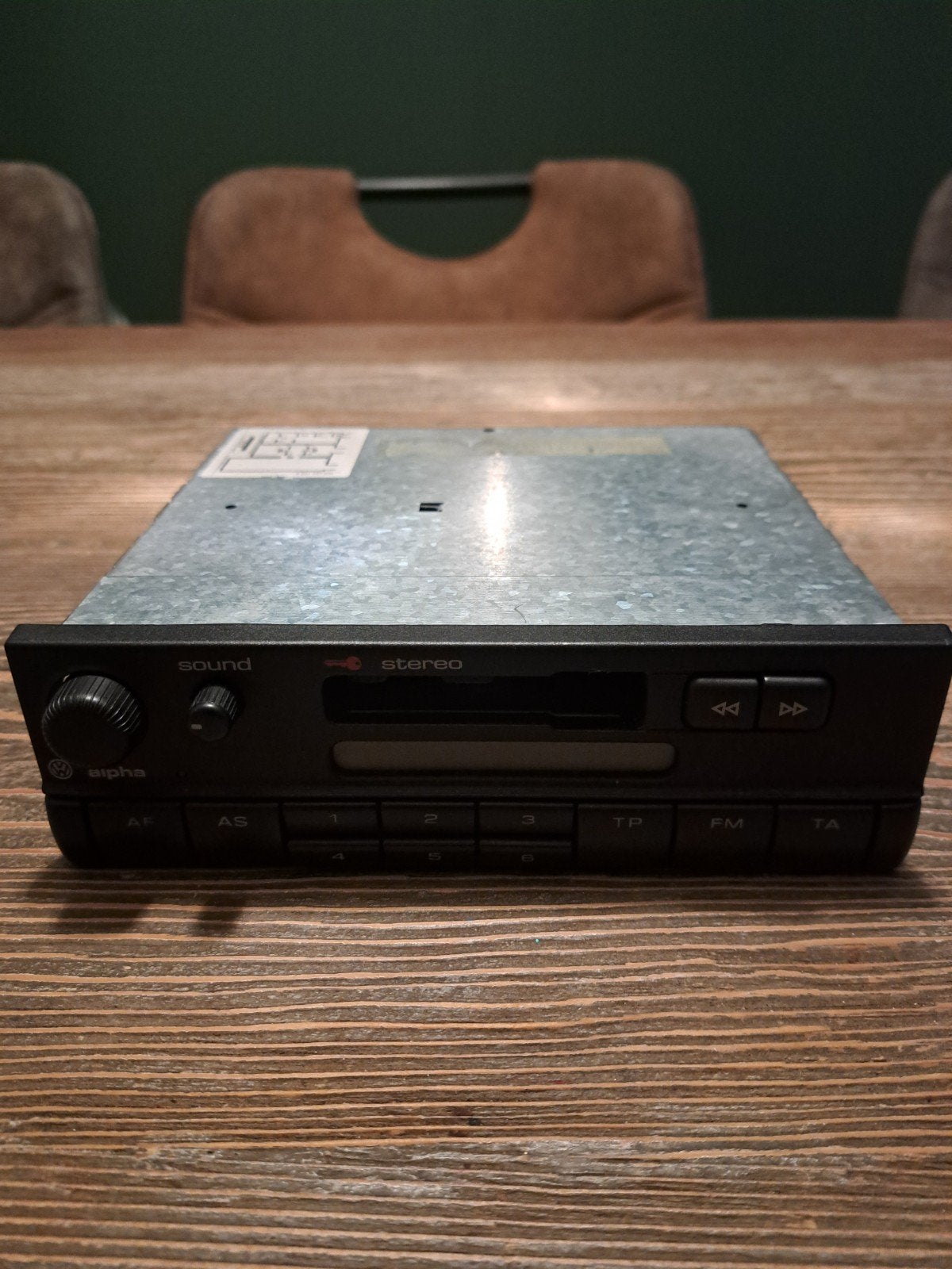 Volkswagen Alpha autoradio golf 2, Ophalen of Verzenden, Gebruikt