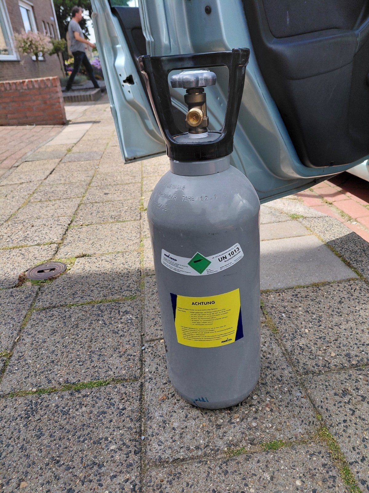 Koolzuurfles/nieuw, Witgoed en Apparatuur, Thuistaps, Ophalen of Verzenden, Nieuw, Overige merken