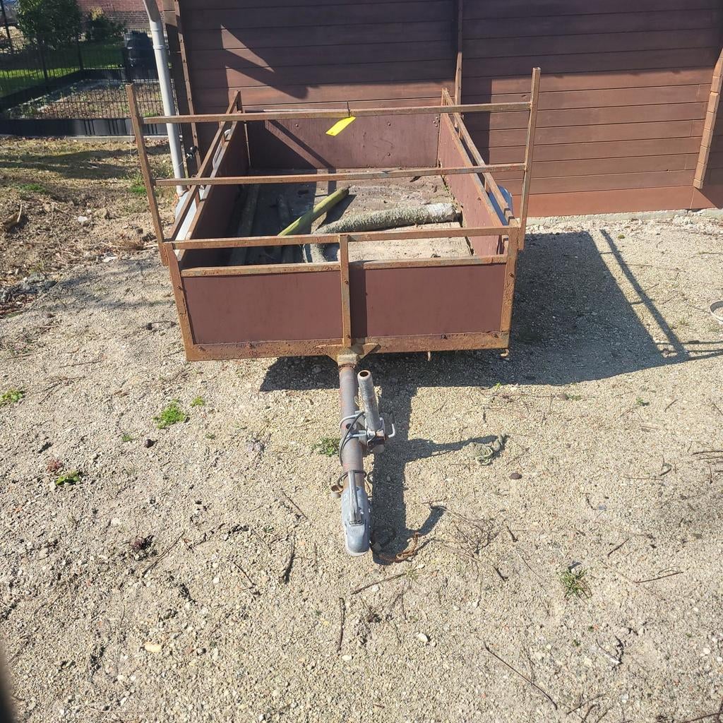 Aanhanger enkel as prijs 150 €, Ophalen of Verzenden