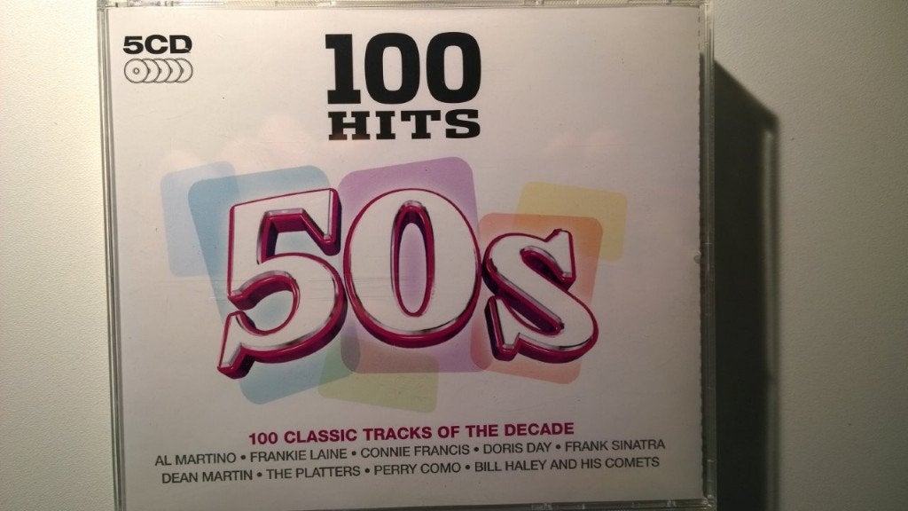 100 Hits 50s (5 CD), Ophalen of Verzenden, Zo goed als nieuw, Pop, Album