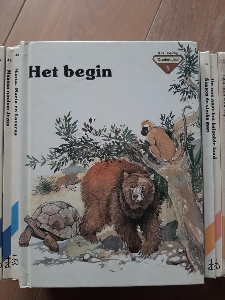 18 boekjes van Ark boeken Kinderbijbel, Verzenden, Gelezen, Onbekend, Non-fictie