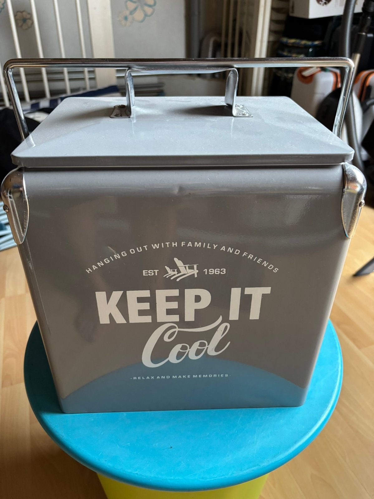 Te koop aangeboden retro koelboxje, Ophalen, Koelelement