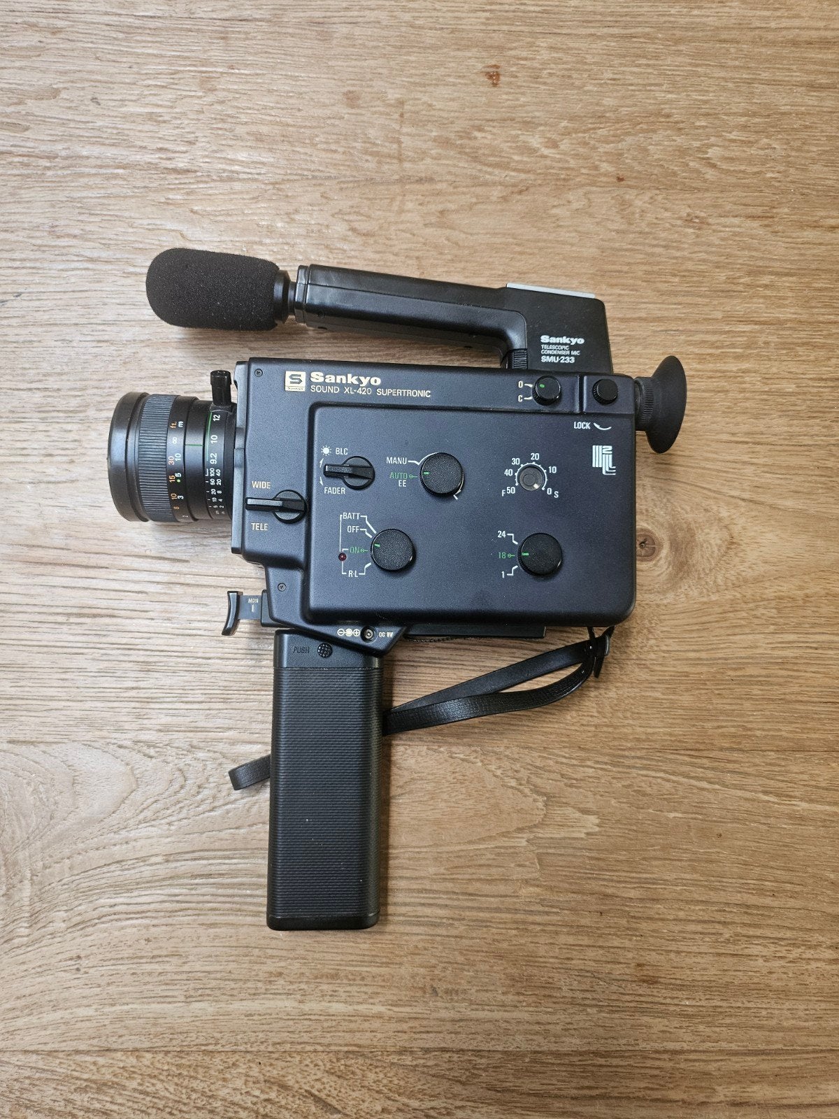 Sankyo Sound XL-420 Supertronic, Ophalen of Verzenden, 8mm, (Video)band