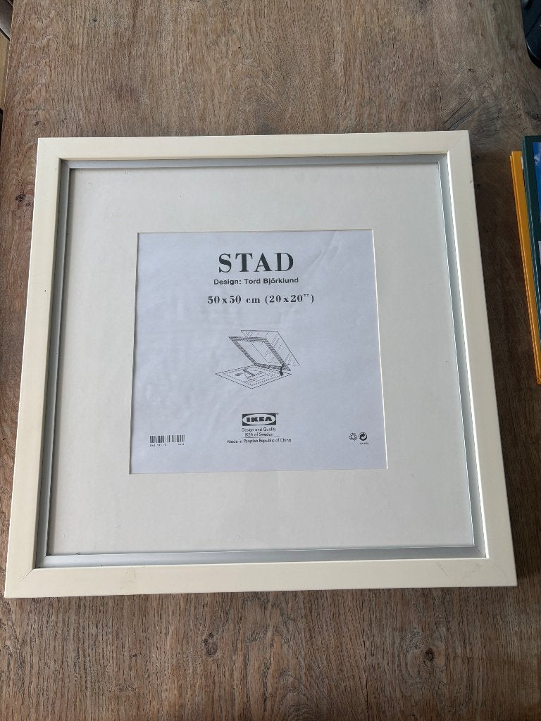 Fotolijst 50x50, 54 cm, Nieuw, Ophalen of Verzenden, Fotolijst