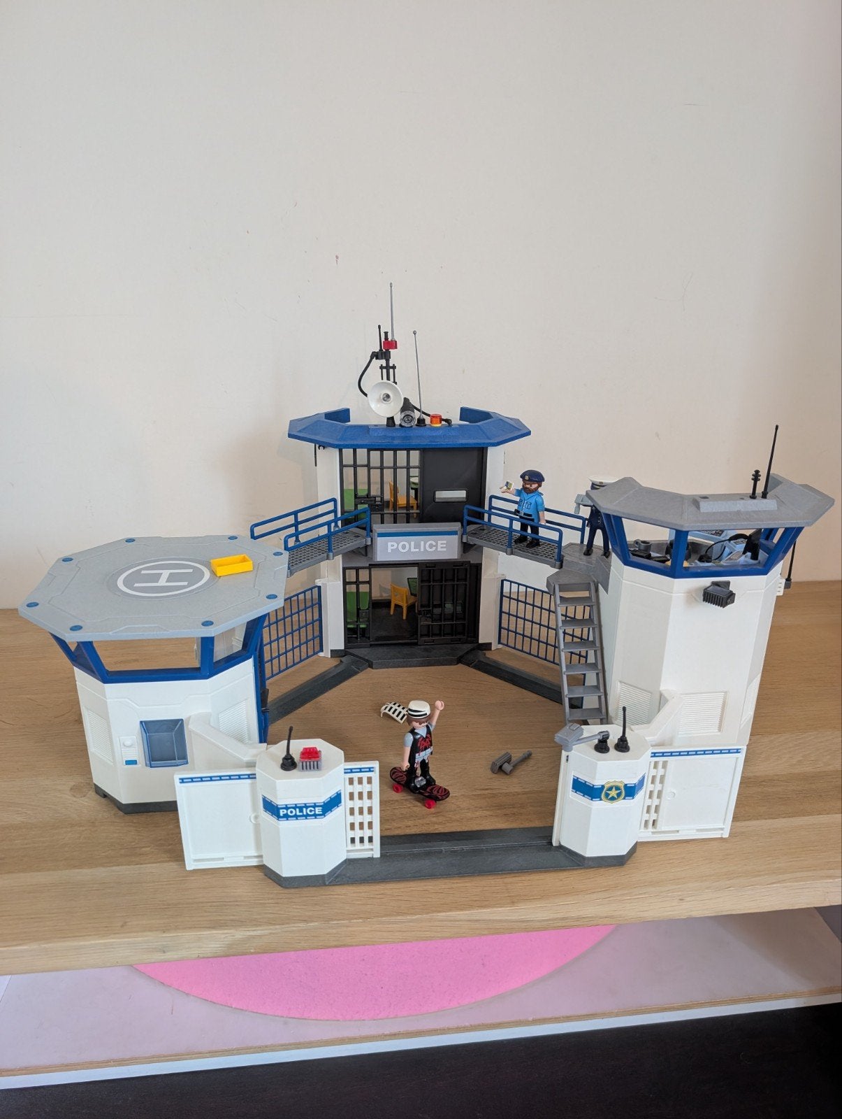 Playmobil Politiebureau City Action 6872/6919, Ophalen, Gebouw, Complete set, Zo goed als nieuw