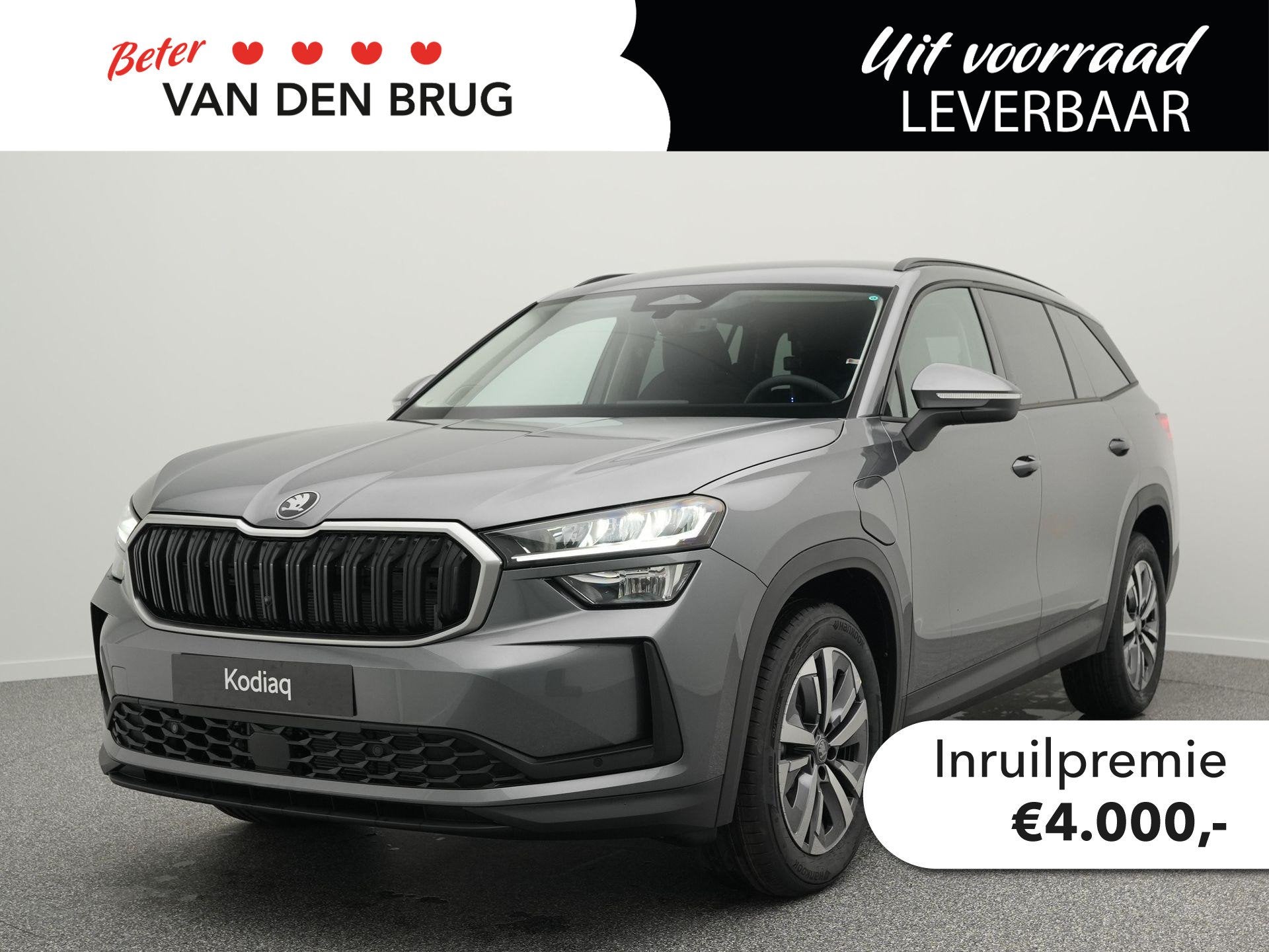 Skoda Kodiaq Edition 1.5 TSI PHEV | Trekhaak | Getinte ramen, Auto's, Skoda, Stof, 1498 cc, Euro 6, 4 cilinders