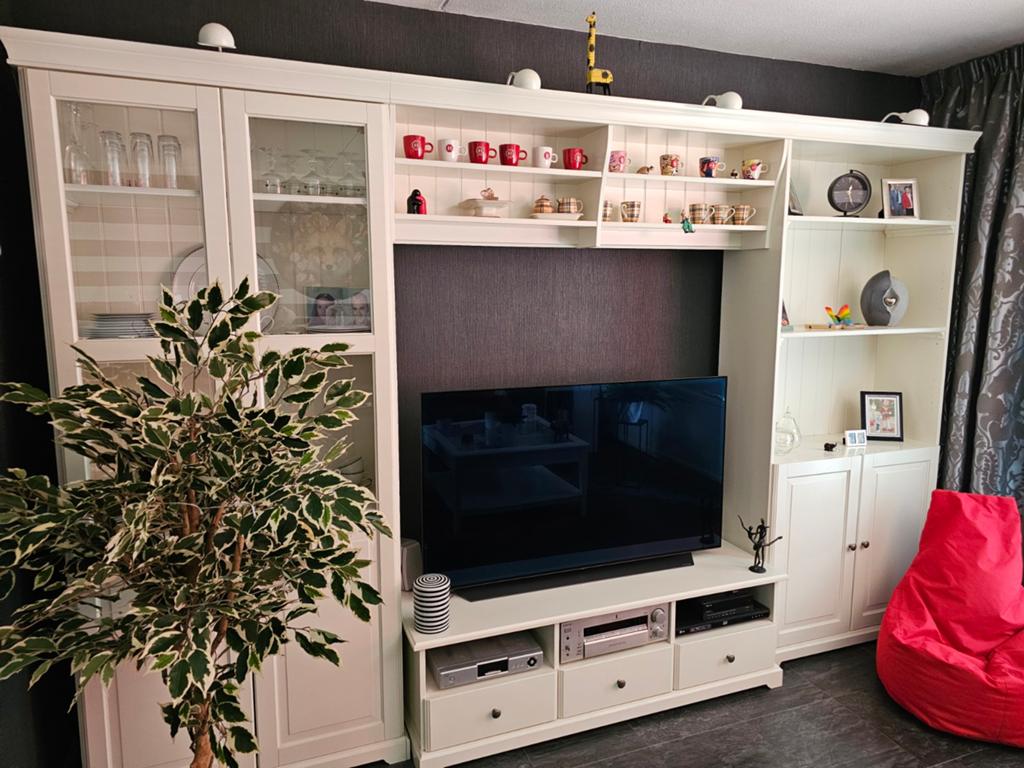 IKEA Liatorp meubelset (tv kast, tafel + dressoir), Ophalen, Minder dan 50 cm, Gebruikt, Glas