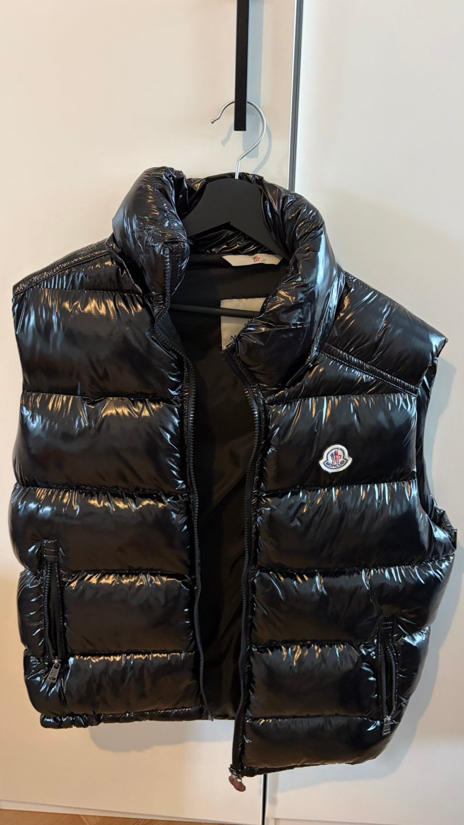 Moncler bodywarmer, maat S, Kleding | Heren, Ophalen of Verzenden, Nieuw, Zwart