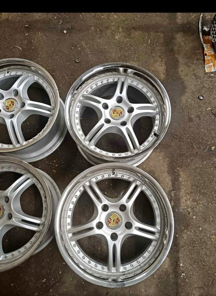 Porsche 964/993/996/986 5x130 wheels, Ophalen, 18 inch, Zomerbanden, Velg(en)