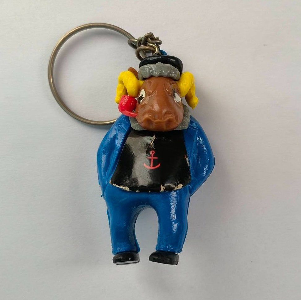 Oom Klaas Ram( uit Flipje ) sleutelhanger, Ophalen of Verzenden, Zo goed als nieuw, Knuffel of Figuurtje