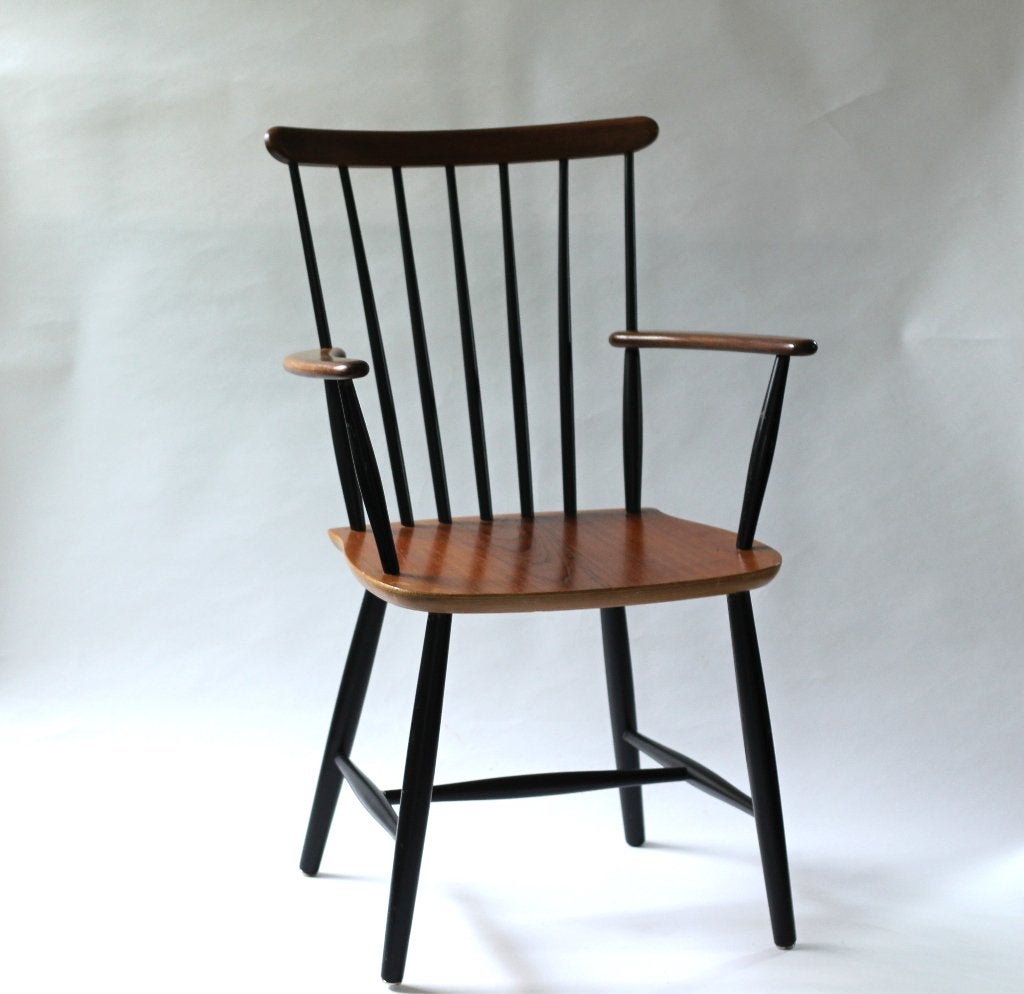 Deense vintage design stoel, Ophalen, Stoel, Hout