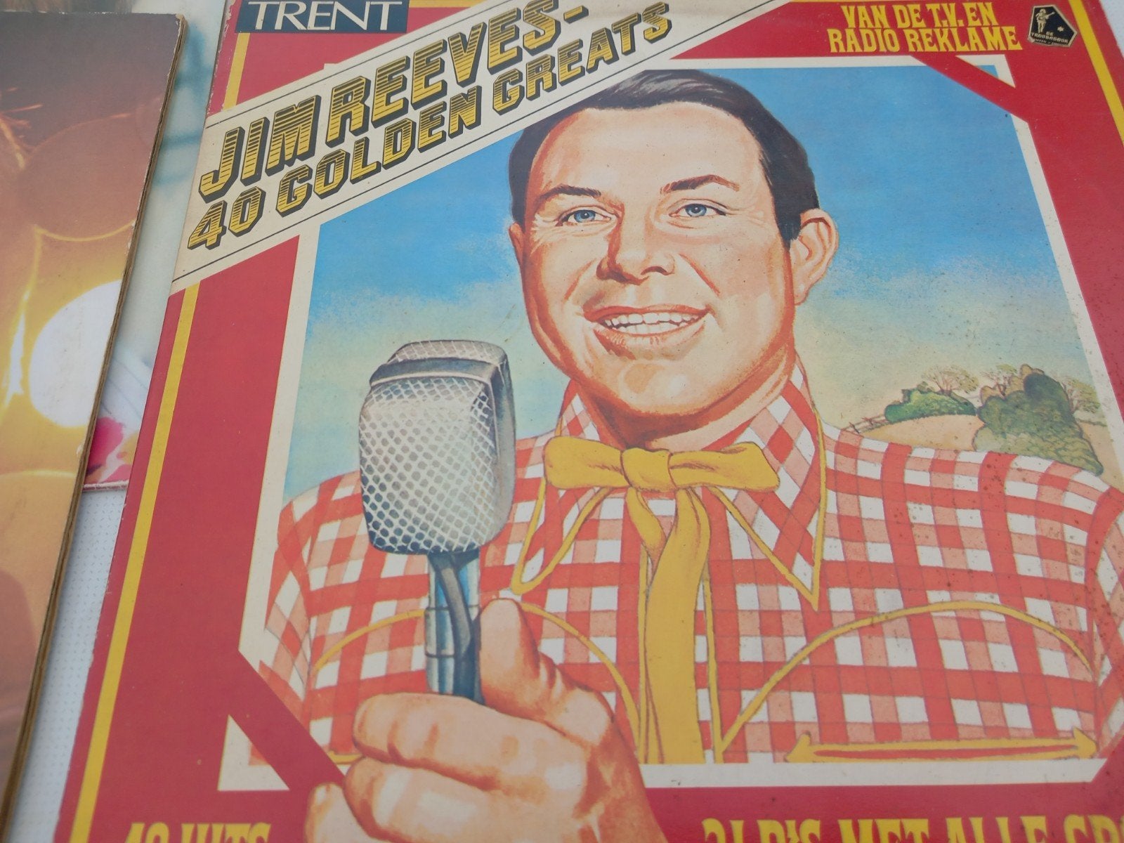 Langspeelplaten Jim Reeves & John Denver, LP, Gebruikt, Ophalen of Verzenden, Folk