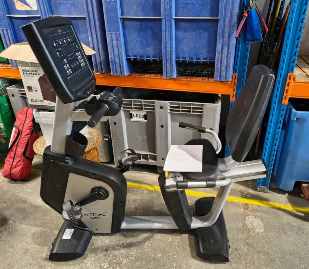 Stex S25R fitness ligfietss fiets recumbent bike, Ophalen, ., Overige typen, Zo goed als nieuw