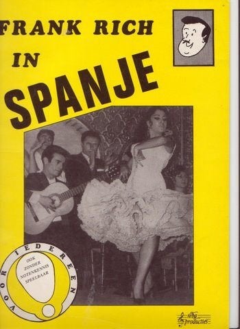Gitaar: Frank Rich in Spanje(ook zonder notenkennis)-leuk, Muziek en Instrumenten, Bladmuziek, Overige genres, Ophalen of Verzenden
