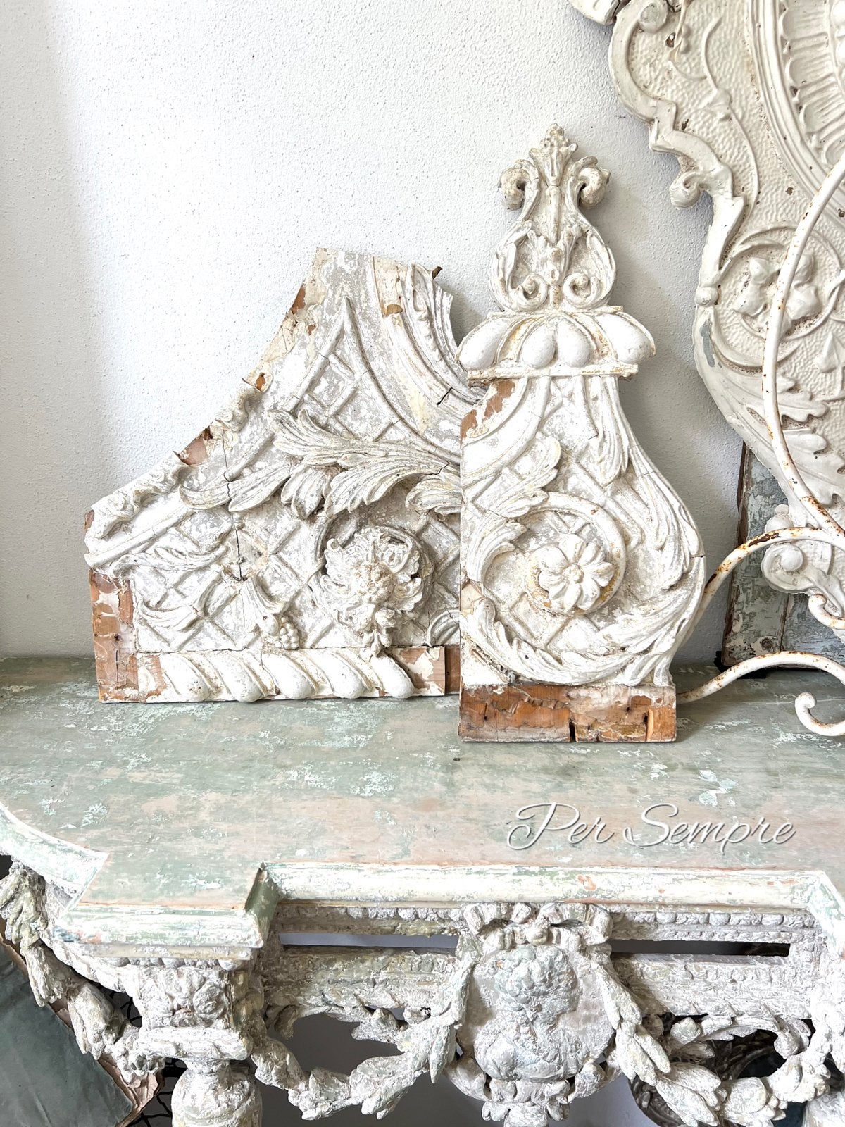SALE, Per Sempre, Twee prachtige Antieke ornamenten, Ophalen