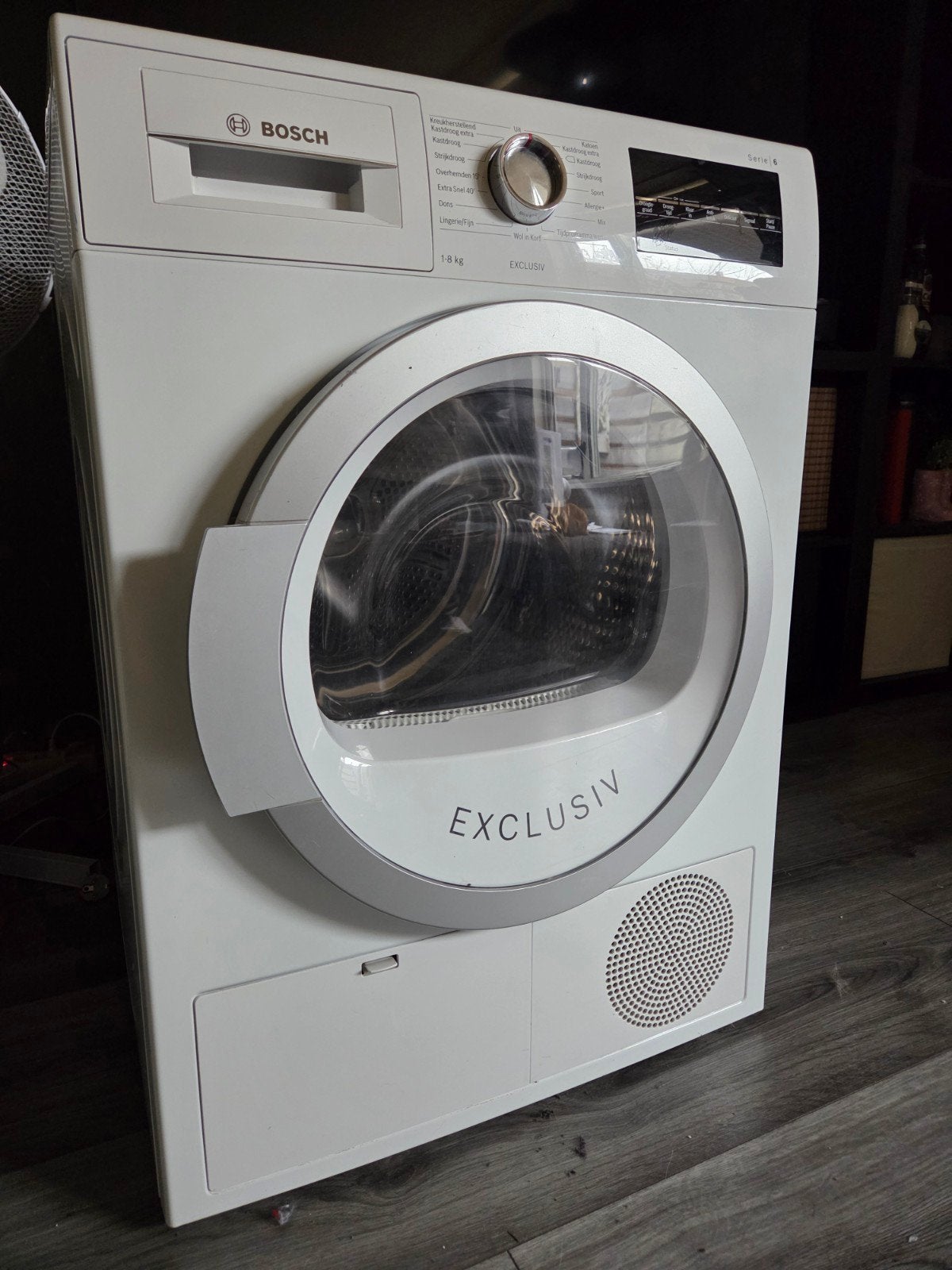 Bosch Serie 6 WTG86480NL Condensdroger 8kg, Witgoed en Apparatuur, Ophalen, 6 tot 8 kg, Gebruikt, Voorlader