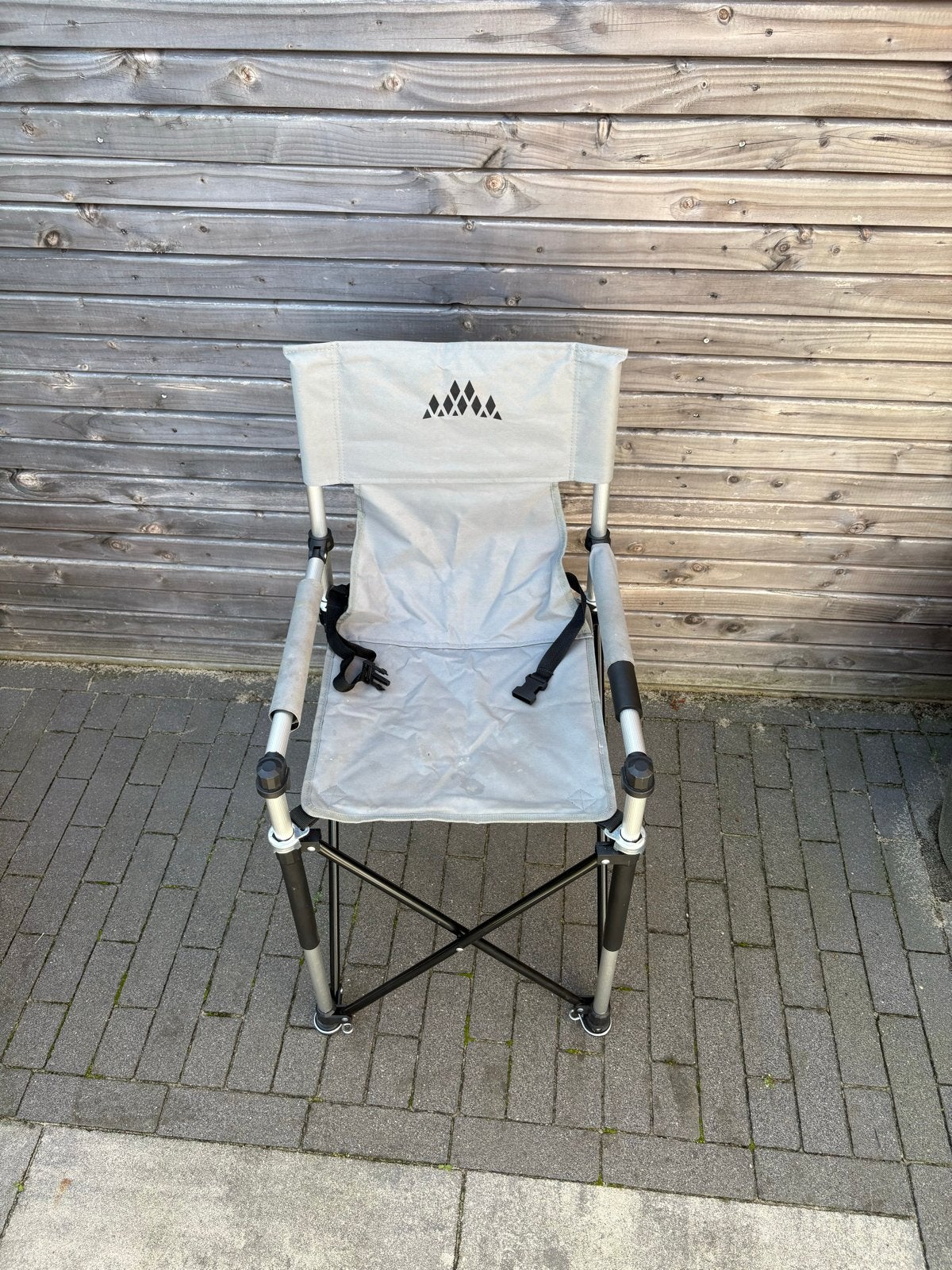 Obelink kinderstoel vast te zetten met opbergzak, Caravans en Kamperen, Kampeermeubelen, Ophalen of Verzenden, Gebruikt, Campingstoel