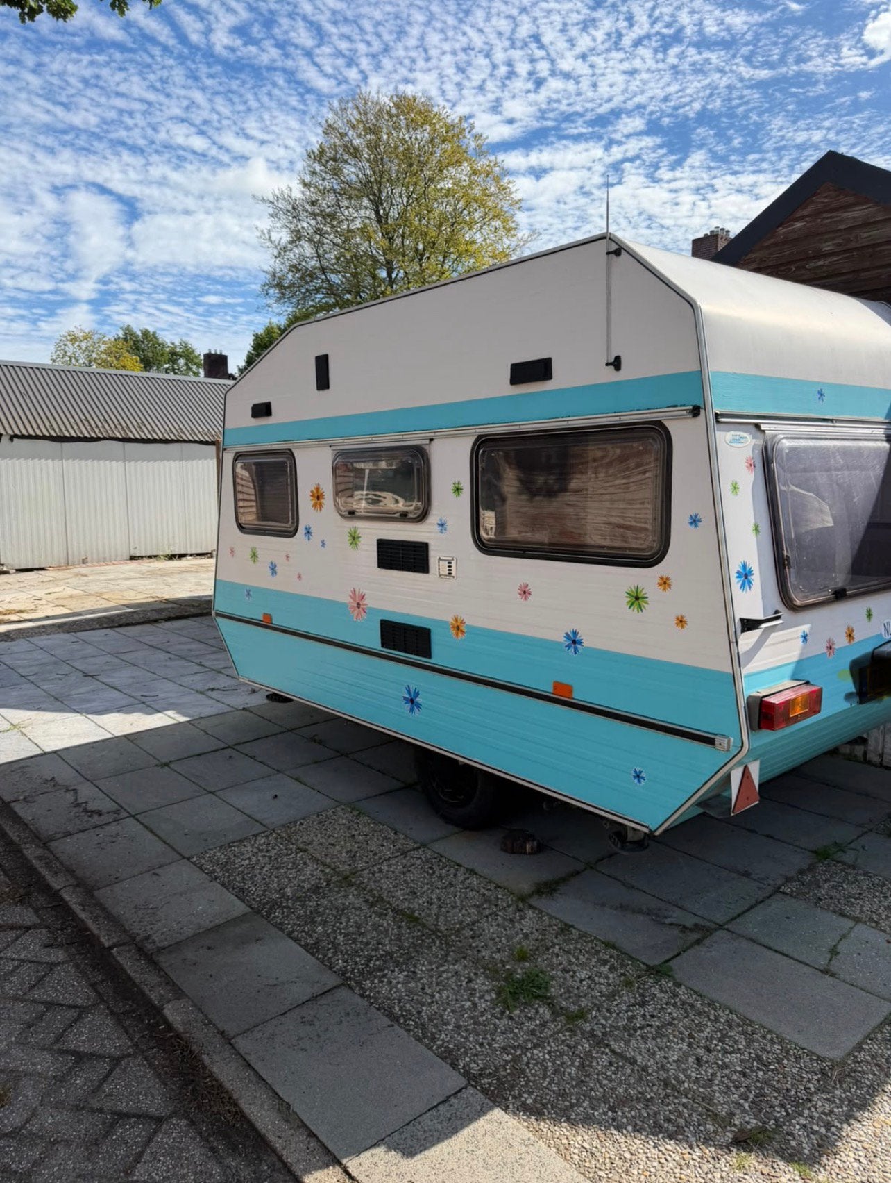 Nette caravan!, Ophalen, Gebruikt