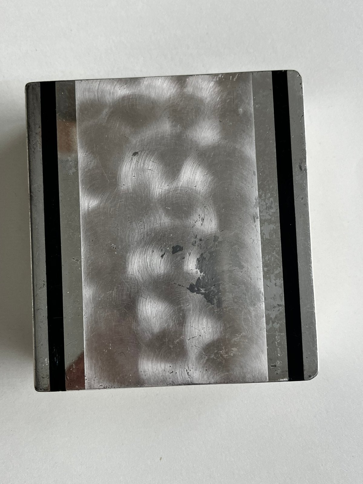 Art Deco DL. c1920/30 WMF Ikora silverplate vesta sigaretbox, Antiek en Kunst, Ophalen of Verzenden