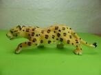 Luipaard sluipend, dierfiguur Bullyland 11 cm, Verzenden, Gebruikt, Wild dier, Beeldje of Figuurtje