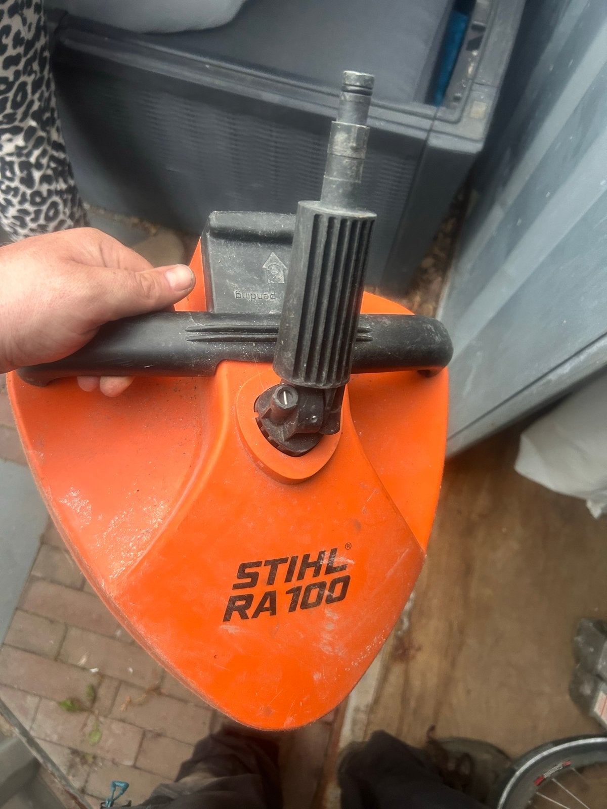 Stihl RA 100 Terrasreiniger - Gebruikt, Tuin en Terras, Ophalen, Gebruikt