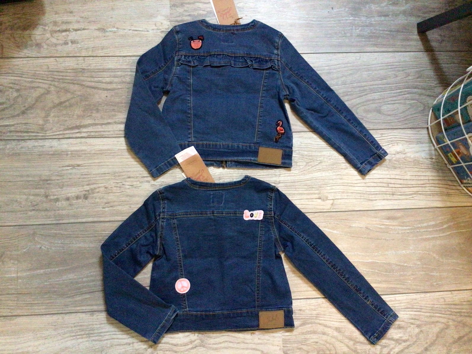 2x Jubel spijkerjack 110 nieuw, Kinderen en Baby's, Kinderkleding | Maat 110, Ophalen of Verzenden, Nieuw, Meisje, Jas