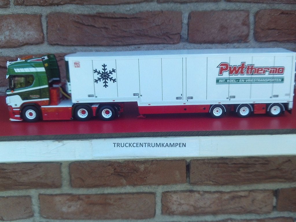 WSI  Scania   R  Highline    van  P.W.T. Thermo., Ophalen of Verzenden, Nieuw, Bus of Vrachtwagen, Wsi