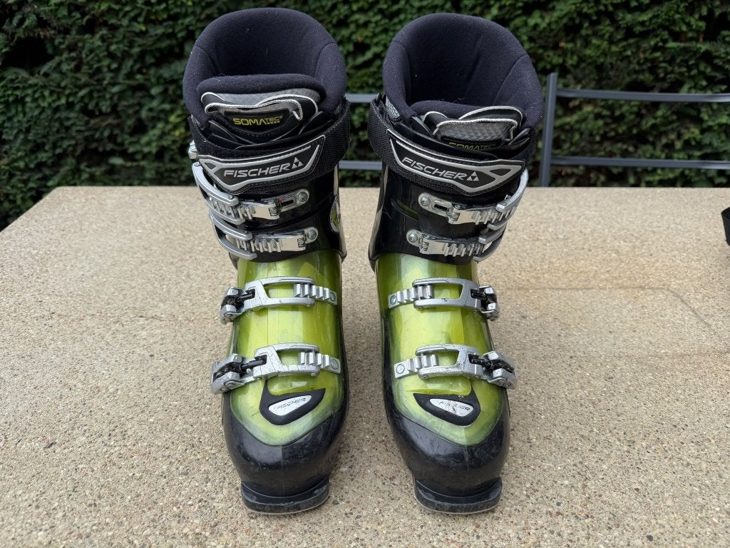 Skischoen Fischer Viron XTR 80 (Maat 27,5 - 42), Ophalen, 100 tot 140 cm, Schoenen, Skiën