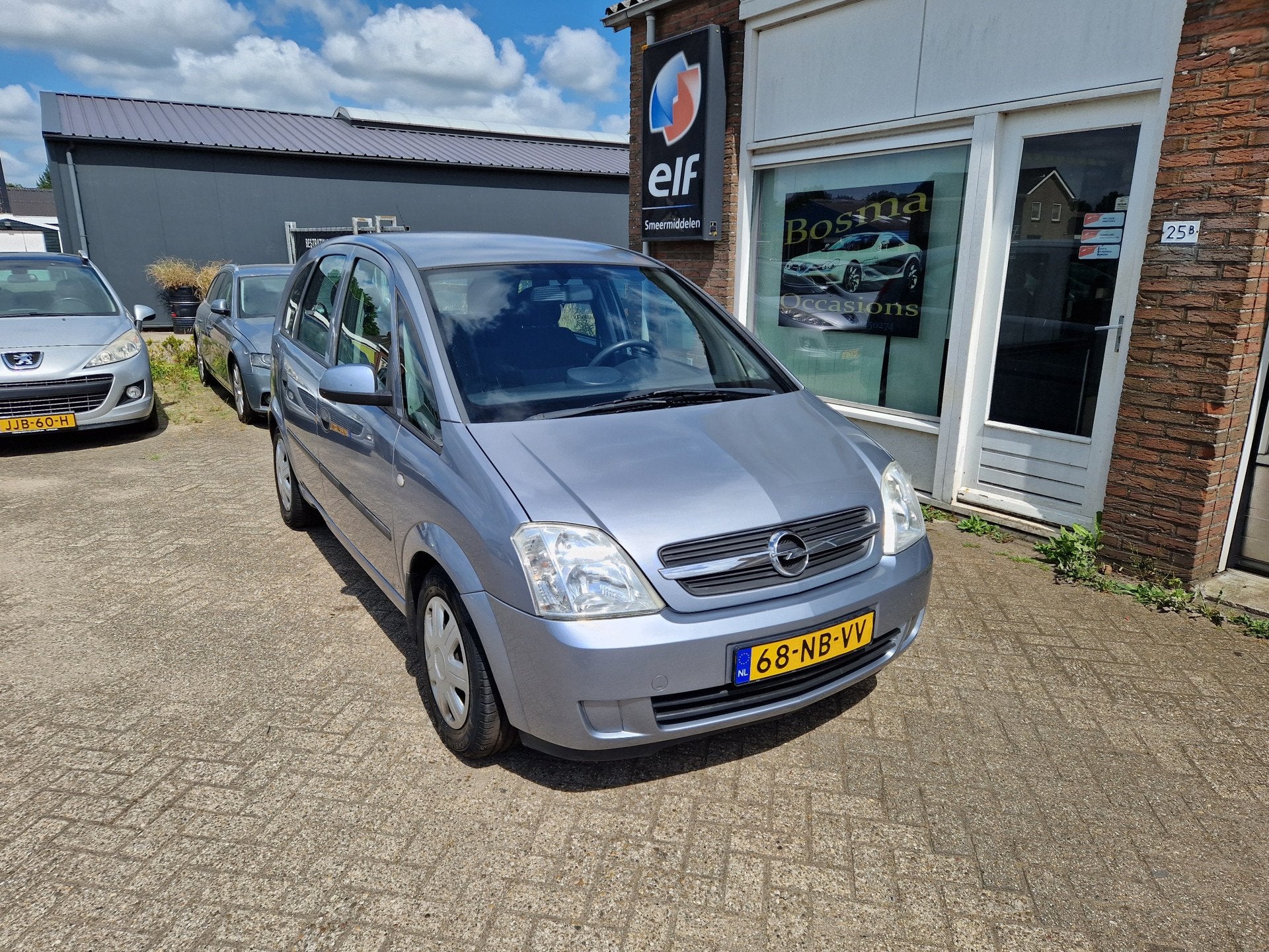 Opel Meriva 1.6i "Enjoy" Airco - Cruise - Trekhaak - Apk 30-, Auto's, Opel, Stof, Gebruikt, 4 cilinders, Metallic lak