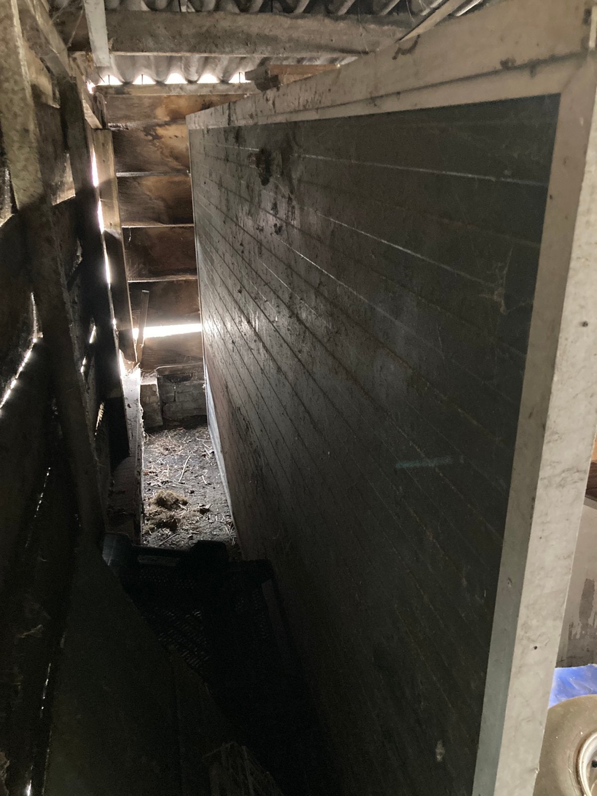 Grote schuifdeuren aluminium geisoleerd, Ophalen, Gebruikt, Garagedeur, Schuifdeur