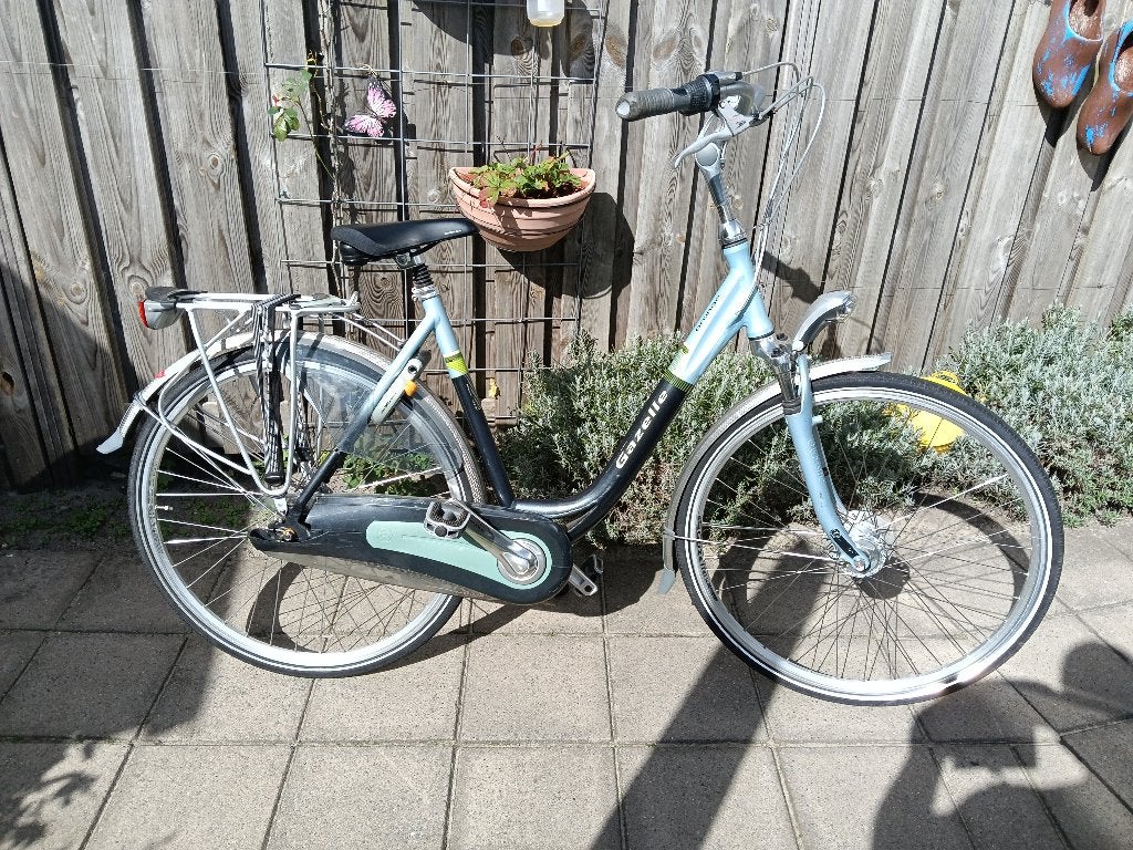Gazelle orange " special edition", Ophalen, (Extra) lage instap, Gazelle, Trommelrem
