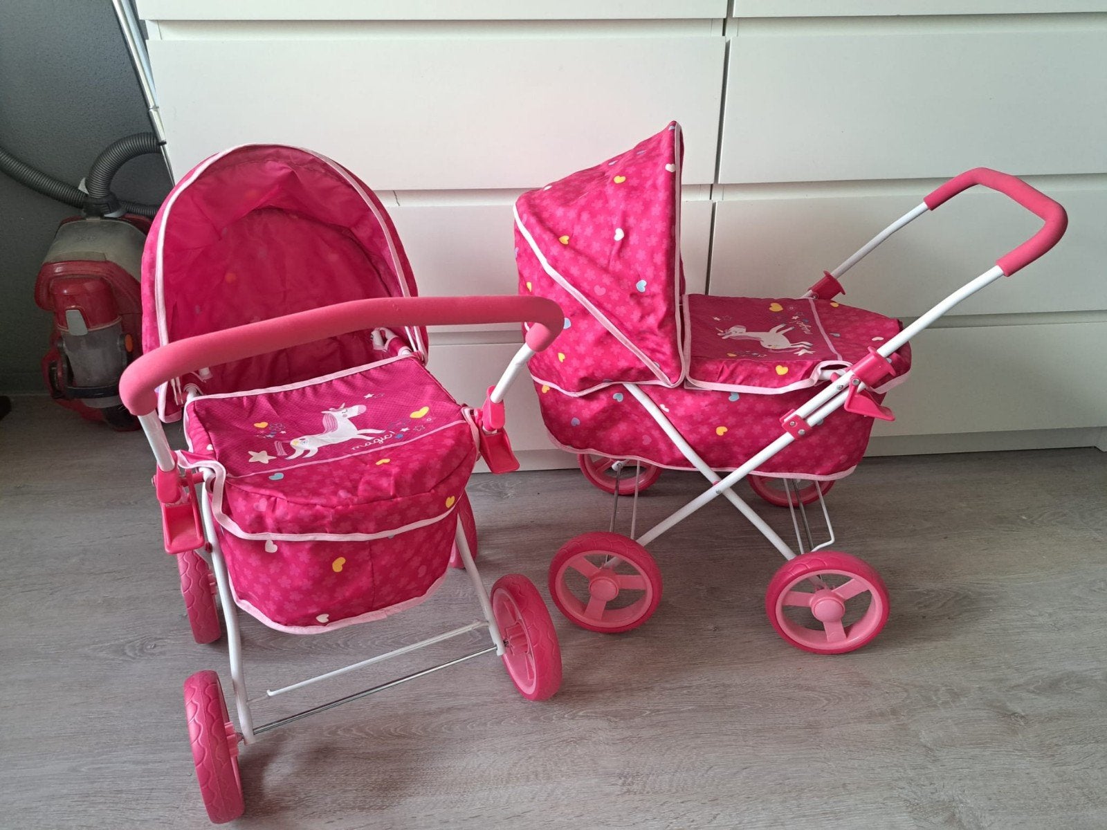 2 leuke sets poppen speelgoed, Ophalen, Gebruikt, Babypop