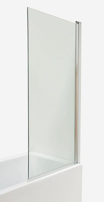 WEG=WEG Badwand, 70/80cm, Zwart, Chroom, Coating, Sundvik, Ophalen of Verzenden, Nieuw