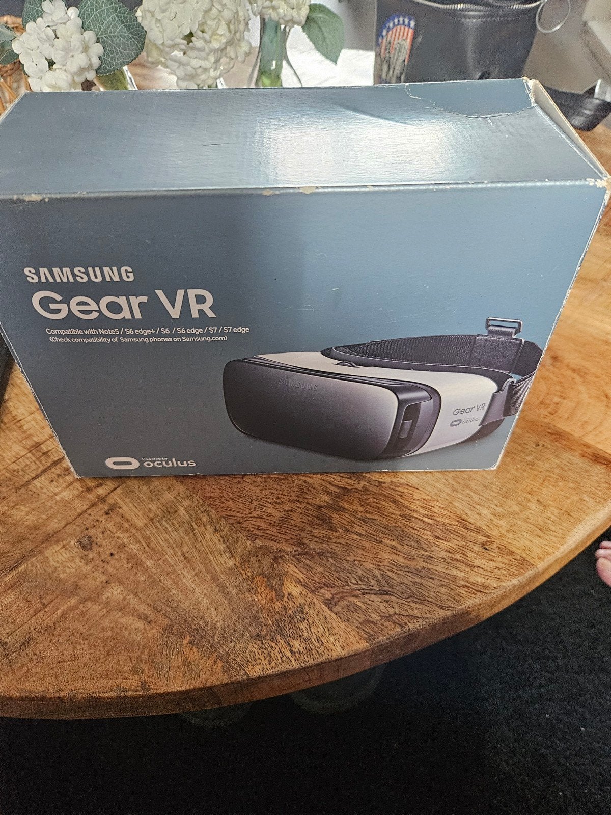 Samsung Gear VR met Oculus - Virtual Reality Bril, Ophalen of Verzenden, Gebruikt, VR-bril, Telefoon