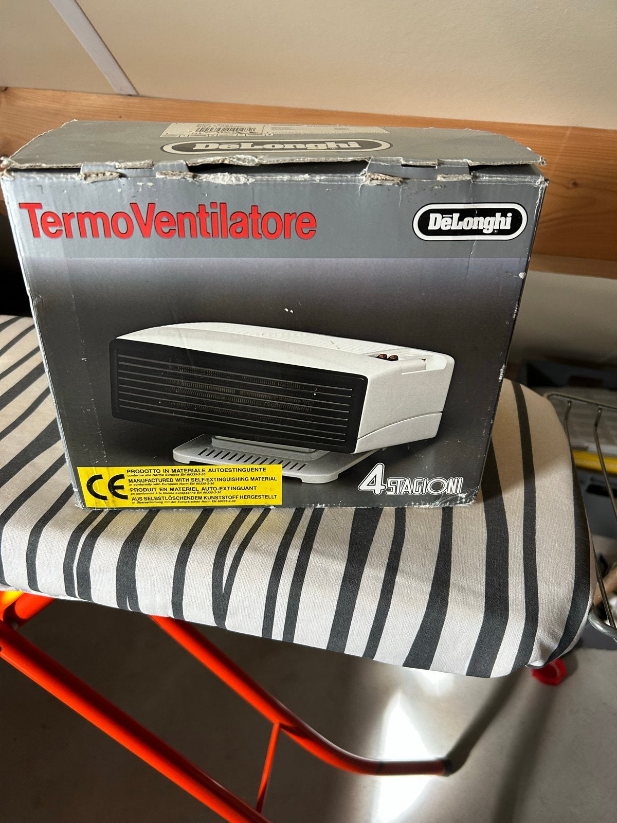 De'Longhi TermoVentilatore 4 Stagioni - Ventilator, Witgoed en Apparatuur, Ophalen of Verzenden, Zo goed als nieuw, Overige