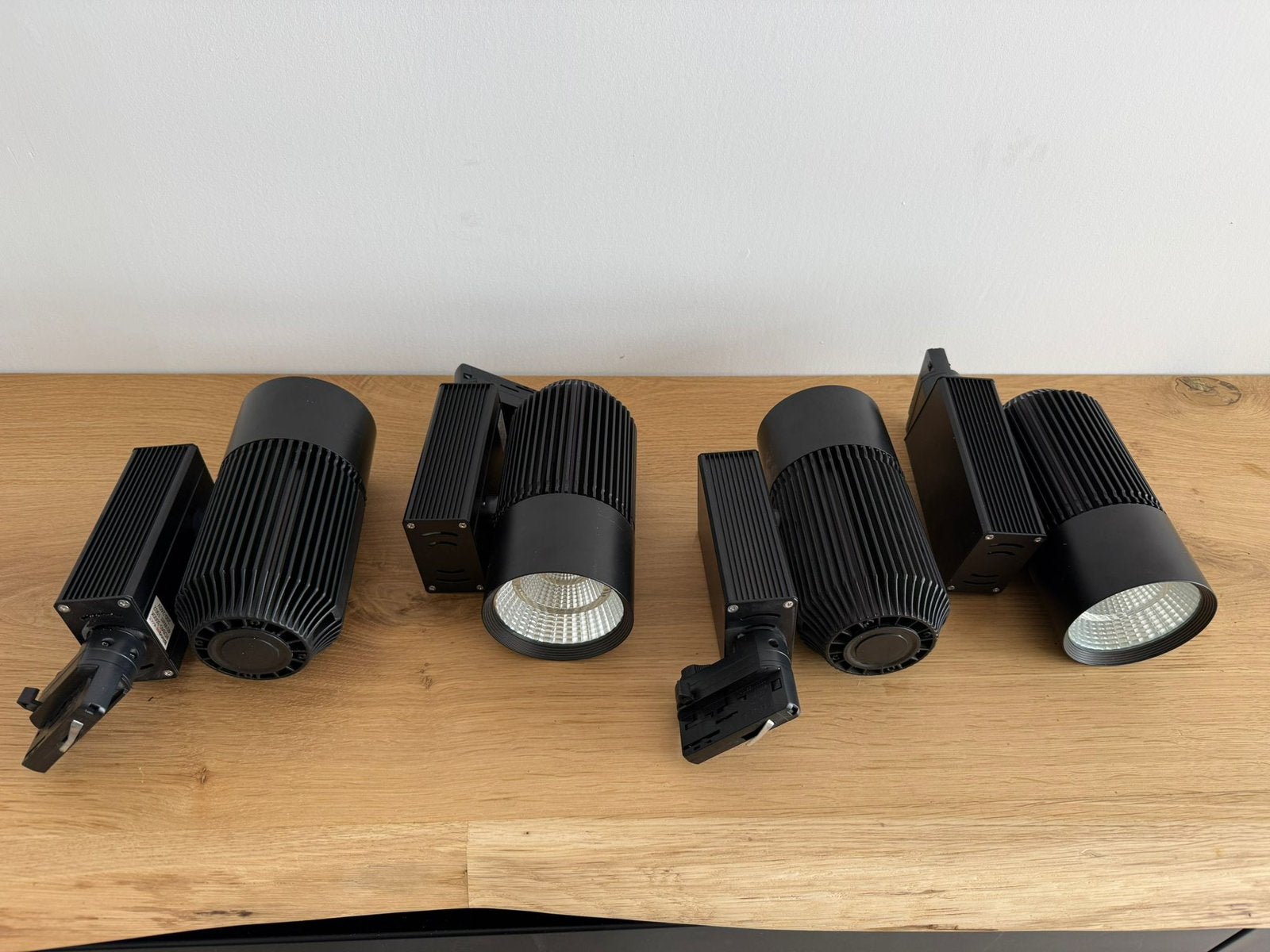 Railverlichting 15 spots / 15M rails compleet, Huis en Inrichting, Lampen | Spots, Ophalen, Zo goed als nieuw