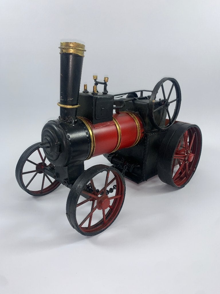 stoomtractor van metaal, deco, Shabella, Nieuw, Ophalen of Verzenden, Landelijk