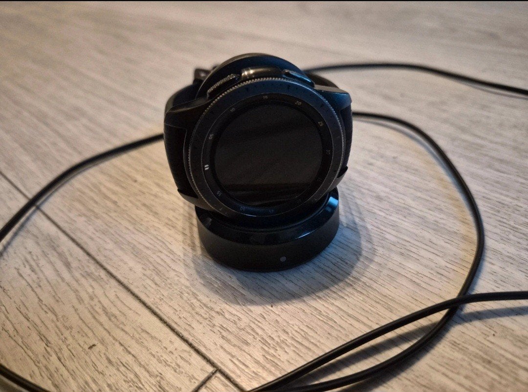 Samsung Galaxy Watch SMR-R810 (1cd0) - Zwart, Ophalen, Gebruikt, Zwart, GPS