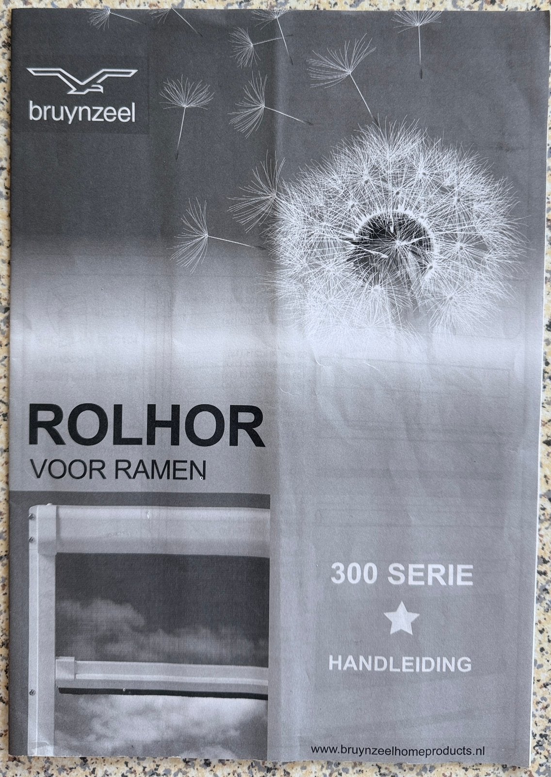 Rolhor Bruynzeel 300 serie, Ophalen, Kunststof, Overige typen, Minder dan 200 cm