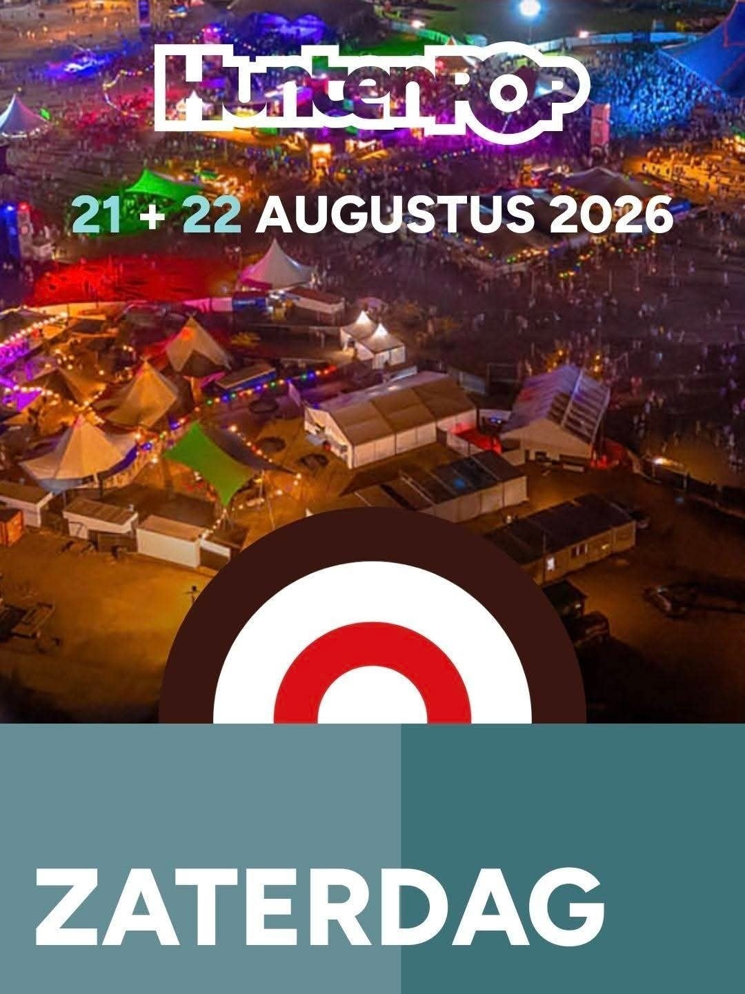 huntenpop kaarten zat 22 aug, Twee personen