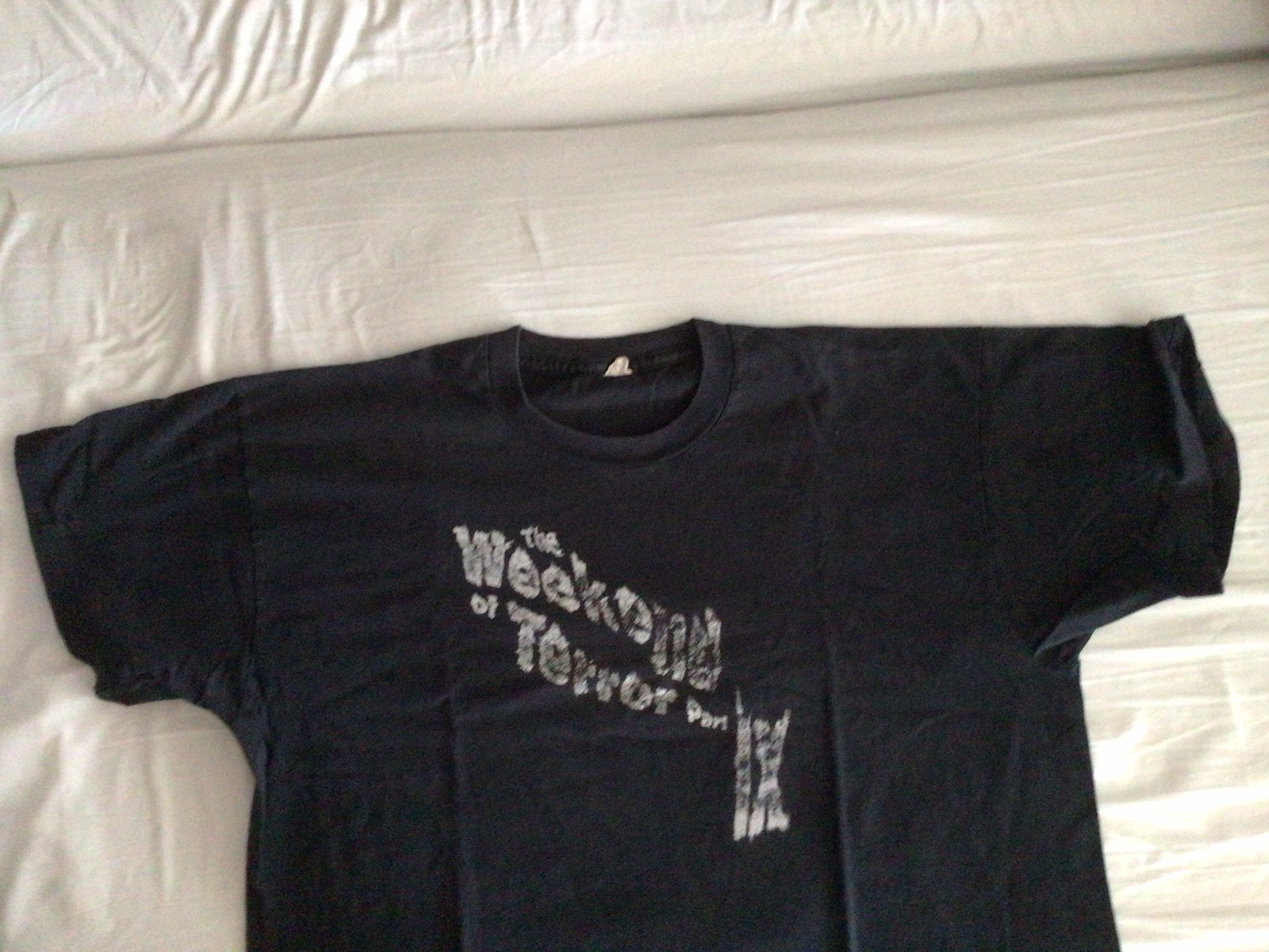 Weekend of Terror t-shirt collector XL., Kleding | Heren, Ophalen of Verzenden, Gedragen, Maat 56/58 (XL)