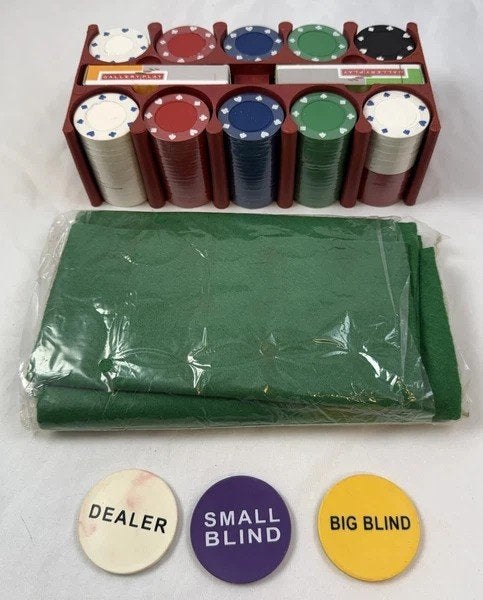 Gallery Play Casino Pokerset Pokerchips Kaarten Big Blind, Coolsingel 104, 3011 AG Rotterdam, Netherlands, Verzenden, Onbekend