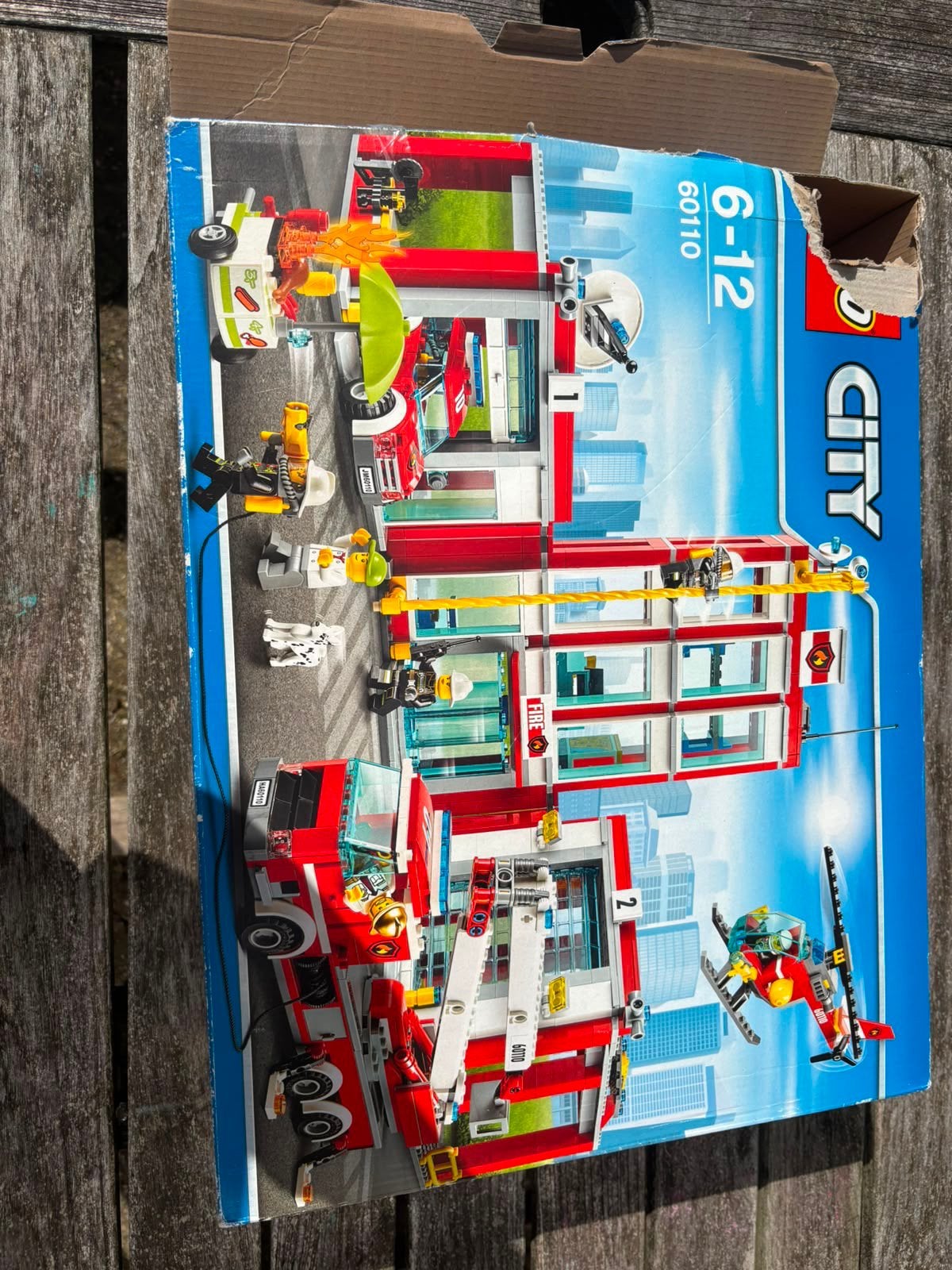 Lego brandweerkazerne 60110 nieuw in doos, Ophalen of Verzenden, Nieuw