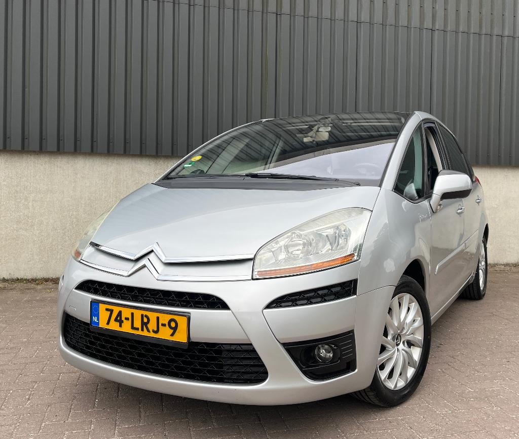 Citroën C4 Picasso 2009 | panodak | apk | Nwe banden | Airco, Stof, C4 (Grand) Picasso, Handgeschakeld, Grijs
