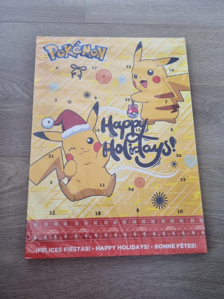 Pokemon Pikachu Advent Kalender, Hobby en Vrije tijd, Verzamelkaartspellen | Pokémon, Ophalen of Verzenden