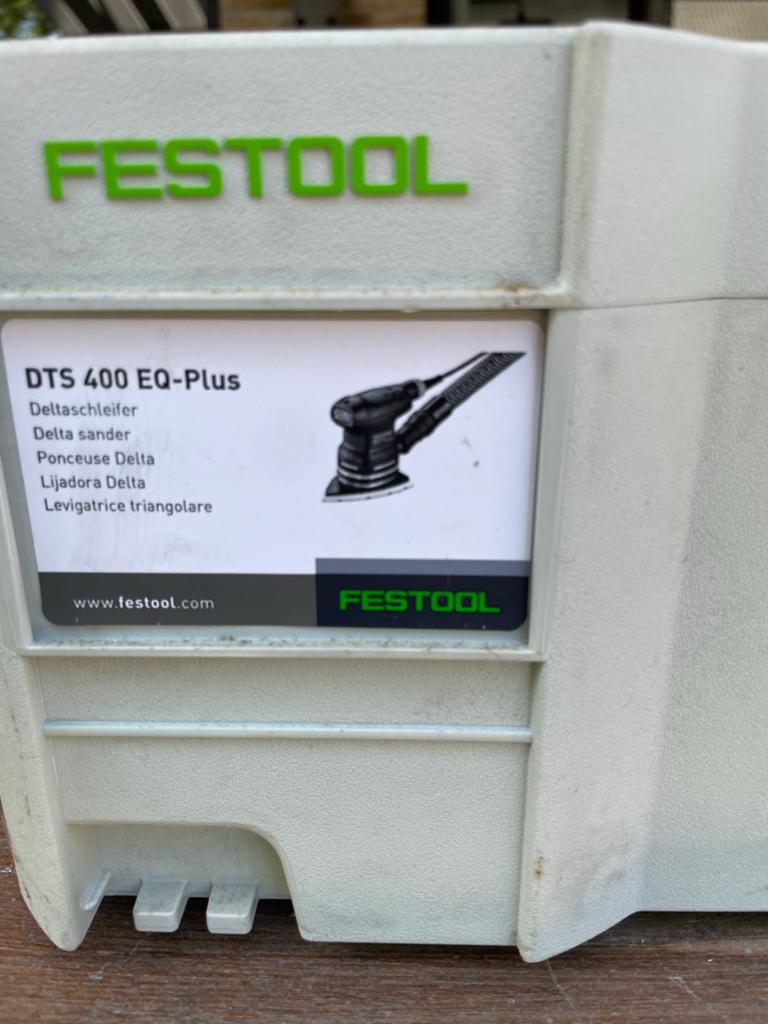 Festool DTS 400 EQ-Plus Delt (leeg), Ophalen, Gebruikt, Overige typen
